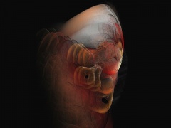 bloody portrait